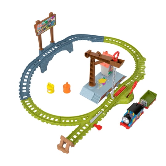 Pistas De Carrera Thomas & Friends Pista Entrega Pintura Tren Motorizado 3+