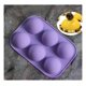 thumbnail image 2 of Moldes Silicona 6 Cavidades Semiesfera Repostería Pastelería Cl Violeta, 2 of 7