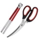 thumbnail image 3 of Upgrade Your Outdoor Cooking Game with 2pcs Stainless Steel Multi-Functional Scissors and Roast Meat Tongs for Camping and Barbecue, 3 of 4