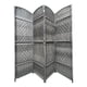 thumbnail image 2 of Biombo De Madera Resistente 4 Paneles Completo 200x180cm gris, 2 of 3