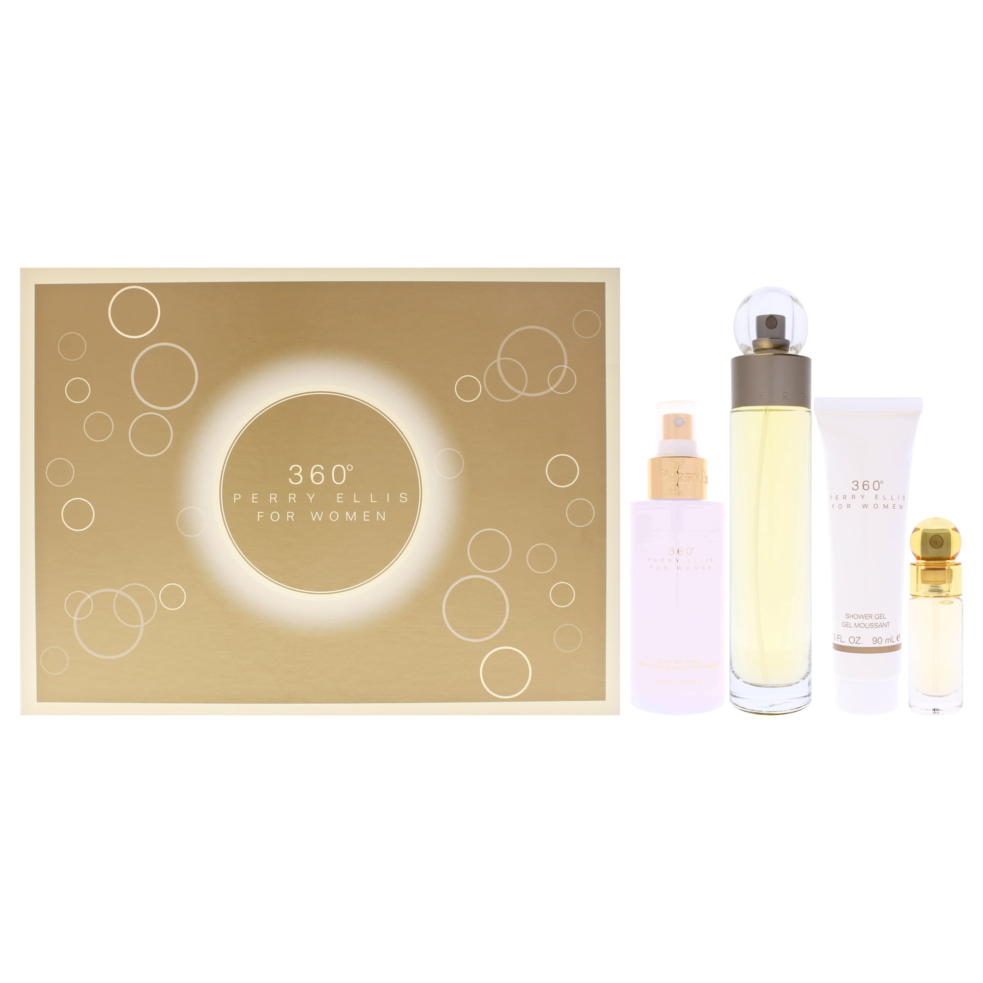 Set De Regalo Perry Ellis 360 By Perry Ellis Edt 100ml Mujer