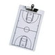 thumbnail image 4 of Tablero De Entrenamiento De Baloncesto Plan De Juego Demostración Entrenadores Portátiles Portapapeles, 4 of 5