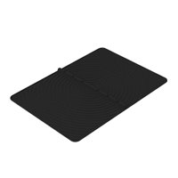 Magideal - Alfombrilla Para Placa Encimera Eléctrica, Alfombrilla Para Secar Platos, 71Cm X 50,8 Cm, Alfombrilla Para Estufa De Silicona Plegable Multifunción, Negro
