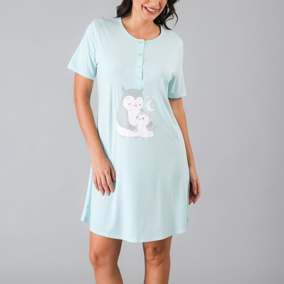 Camisola Maternal Abotonada Flores Mujer 33855-247