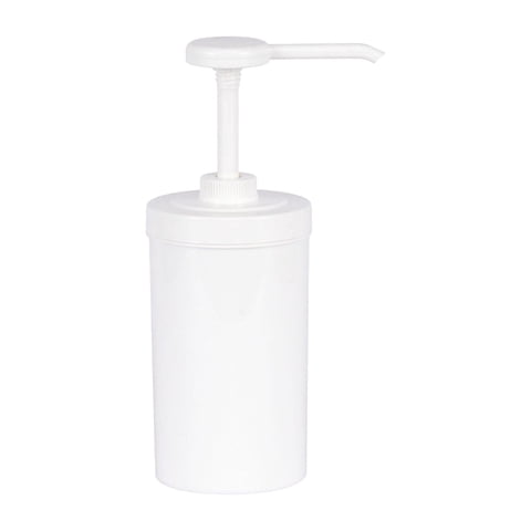 Magideal - Dispensador De Salsas, Dispensador De Jarabe De Café, Contenedor De 1 L Para Uso Comercial, Bombas Para Condimentos, Bomba De Kétchup Y Jarabe Para 20 Cc