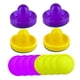 thumbnail image 2 of Deslizadores y discos de Air Hockey Deslizadores y discos de Air Hockey Base de fieltro verde de 96 mm Discos de Air Hockey de 2,5 pulgadas para mesas Estilo H, 2 of 5