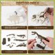 thumbnail image 3 of Kit de excavación de fósiles de dinosaurios VIBIRIT Dig Up Skeleton Set para niños, 3 of 8