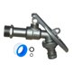 thumbnail image 5 of Grifo De Agua Con Cerradura Para Exteriores, De Metal Resistente Y Latón, Para Garaje, Hogar, Accesorios, Color Negro, 5 of 5
