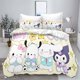 thumbnail image 1 of Hello Kitty Pug Duvet Cover Set Bedding Comforter Sets King Size Children'S Bedding Set 3-Piece Christmas Decorations Bed Sheets, 1 of 5