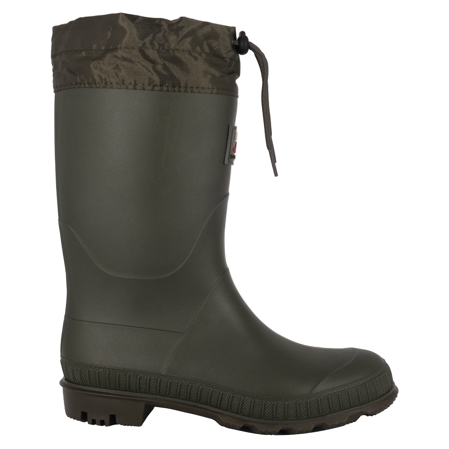 Bota De Agua Con Polar Namaka Verde Uns