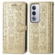 thumbnail image 2 of Funda Cartera FOXDOCK para OPPO A3 Pro , Flip PU con Relieve de Gatos y Perros, Tarjetero y Soporte, 2 of 6