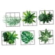 thumbnail image 1 of Decoración De Pared De Hojas Verdes, Pegatina Artística, Decoración Para Muebles, Azulejos, Accesorios, 1 of 5