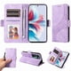 thumbnail image 1 of Carcasa FOXDOCK OPPO F25 Pro de cuero PU, diseño acolchado clásico, protección contra caídas y rayones, 1 of 5