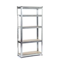 Metalbrein - Estante Metálico 150X70X30 - 5 Niveles