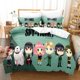 thumbnail image 2 of Anime SPY×FAMILY Bedding Set Anya Forger Duvet Cover Set Microfiber Single Queen King Twin Full Size Duvet Cover For Gifts, 2 of 5