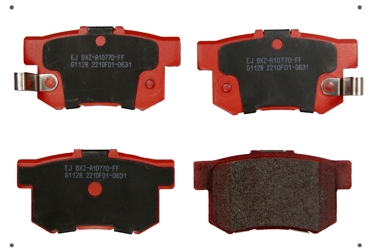 Ital Brakes Pm - Set Pastillas Frenos Ital Brakes Traseras Para Honda Stream 2000 2012