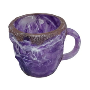 Genérico - Taza De Café Accesorios Para La Ceremonia Del Té Regalos Festivos Interiores Y Exteriores Hecho A Mano Morado