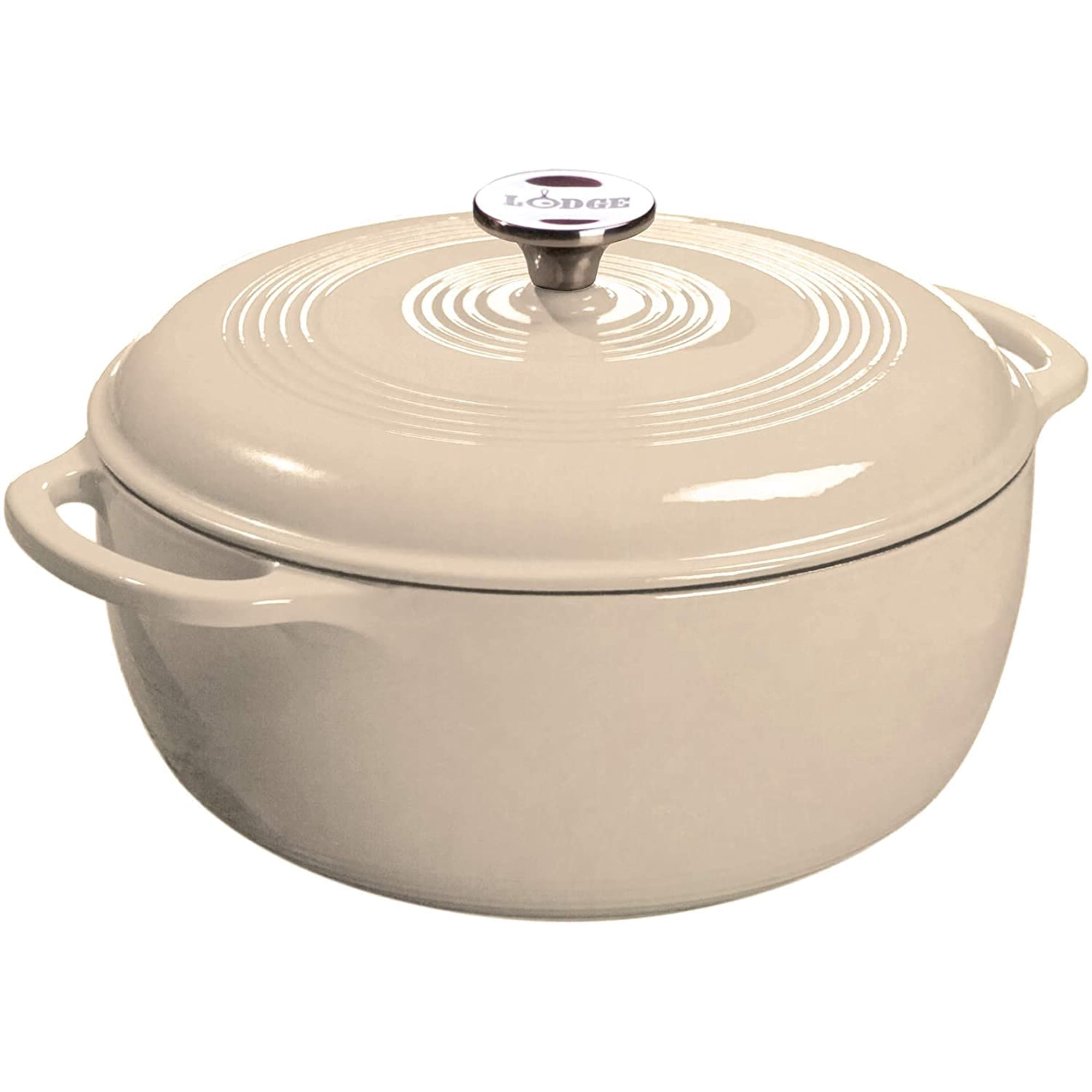 Sándalo De Hierro Fundido Esmaltado De 3 Cuartos De Galón De Dutch Oven Lodge