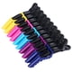 thumbnail image 1 of Pinzas para el cabello para mujer: dientes anchos y diseño de doble bisagra. Pinzas de cocodrilo para seccionar, de calidad profesional de peluquería. Paquete de 10 (mixtas)., 1 of 6