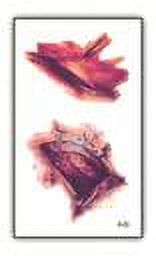 Nonstop - Tatuaje Temporal Halloween Cosplay Disfraz - Herida - 4D