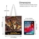 thumbnail image 5 of Jurassic World Chaos Theory Bolso de tela con estampado de lienzo para mujer, bolsa de compras reutilizable y estética, con cremallera interior, regalo para mujer,40*45cm., 5 of 6