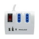 thumbnail image 1 of Alargador 1.5mts De Escritorio 3 Puertos Usb Blanco, 1 of 5