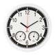 thumbnail image 1 of Reloj De Pared Silencioso Que No Hace Tictac Con Pantalla De Temperatura Y Humedad Decoración Del Hogar, 1 of 2