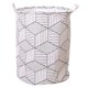 thumbnail image 5 of Cesto De Lavandería Cesto De Lavandería Plegable Grande Impermeable Con Mango Resistente Blanco, 5 of 5