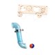 thumbnail image 2 of Busy Board Learning Toy Juego De Animales Y Pipa, 2 of 5