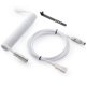thumbnail image 1 of Cable USB‑C Enrollado GUNMJO 1,5 m Blanco Tipo Aviador, 1 of 7