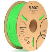 Filamento Para Impresora 3D Elegoo Pla Plus, Verde Neón, 1,75 Mm, 1 Kg