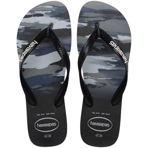 Sandalia Hombre Top Camu Negro Havaianas