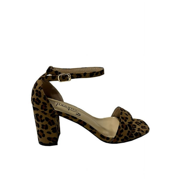 Sandalia Gamuza Ecológica ZAZ31 AnimalPrint