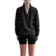 thumbnail image 3 of Chaqueta de Lluvia Ligera para Mujer INSPIRE CHIC con Cuello Alto para Ciclismo, Senderismo, Running, Impermeable, Cortavientos, M Negro, 3 of 6
