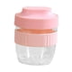 thumbnail image 3 of Vaso Para Ensalada Con Tapa Y Cuchara Para Guardar Ensaladas, Para Preparar Comidas De Desayuno, Verduras, 570 Ml, Color Rosa, 3 of 3
