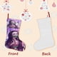 thumbnail image 3 of Nezuko Chica Cazadora de Demonios Tema: Calcetines de Navidad, fino lino blanco para colgar en escaleras y chimenea, decoración navideña para el hogar, regalo de Navidad. 45cm × 32cm, 3 of 5