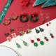 thumbnail image 4 of Juego de 9 pares de pendientes colgantes navideños Moiegouct para mujer, 4 of 9