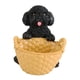 thumbnail image 3 of Estatua Perro Caja Almacenamiento Negro, 3 of 3