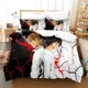 thumbnail image 1 of Death Note Bedding Set Boys Girls Size Duvet Cover Pillowcase Bed boys Adult Home Textileextile Bed Sheets, 1 of 5