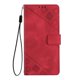 thumbnail image 4 of Funda Cartera para Samsung Galaxy S25 Ultra con Soporte y Ranuras, Resistente a Golpes y Rayones Rojo, 4 of 6