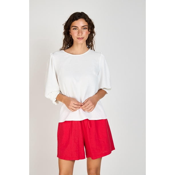 Blusa Victoria Eclipse blanco L