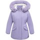 thumbnail image 1 of Abrigo impermeable de invierno para niña con capucha, 1 of 3
