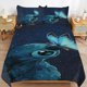 thumbnail image 2 of 3 Pieces Cute Stitch Bedding Comforter Set Full with 2 Pillowcases for Kids Teens Girls Women Microfiber Easy Wash Light Breathable Cozy White Base Bed Sheets, 2 of 5