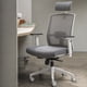 thumbnail image 2 of Silla Oficina Taylor Pro con cabecero Gris Claro, 2 of 11