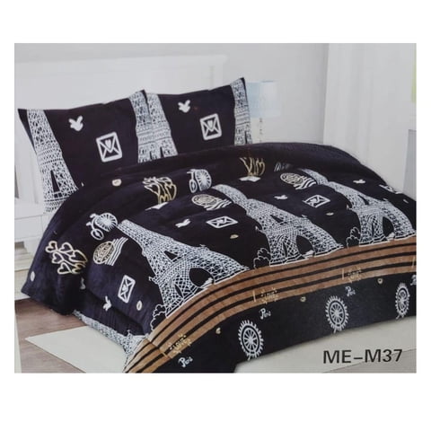 Genérico - Cobertor Chiporro 1 1/2 Plazas - Torre Eiffel M37