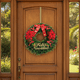 thumbnail image 2 of Corona Navideña Feliz Navidad 40cm Decoracion Navidad, 2 of 10