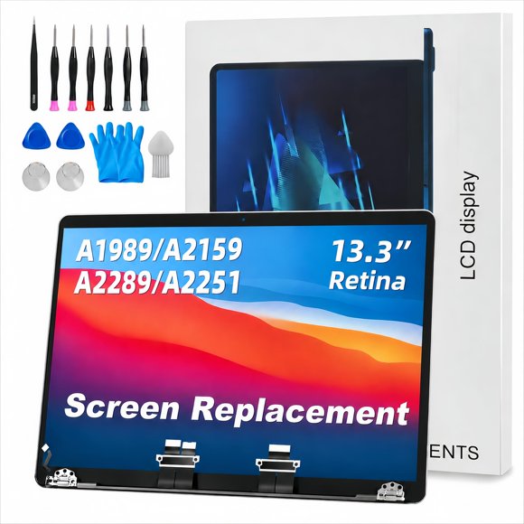 Pantalla LCD JYYSCRN 13.3" A1989 A2159 A2289 Plata