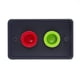 thumbnail image 4 of Cubierta para Interruptor de Luz Estilo Arcade LightCore de Una Sola Placa Negra, 4 of 5