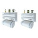 thumbnail image 1 of Set 2 Dispensador Toalla Nova Triple Cocina Alusa Beige 39cm, 1 of 2