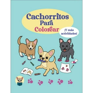 Editorial Marca Paginas - Cachorritos Para Colorear Y Mas Actividades